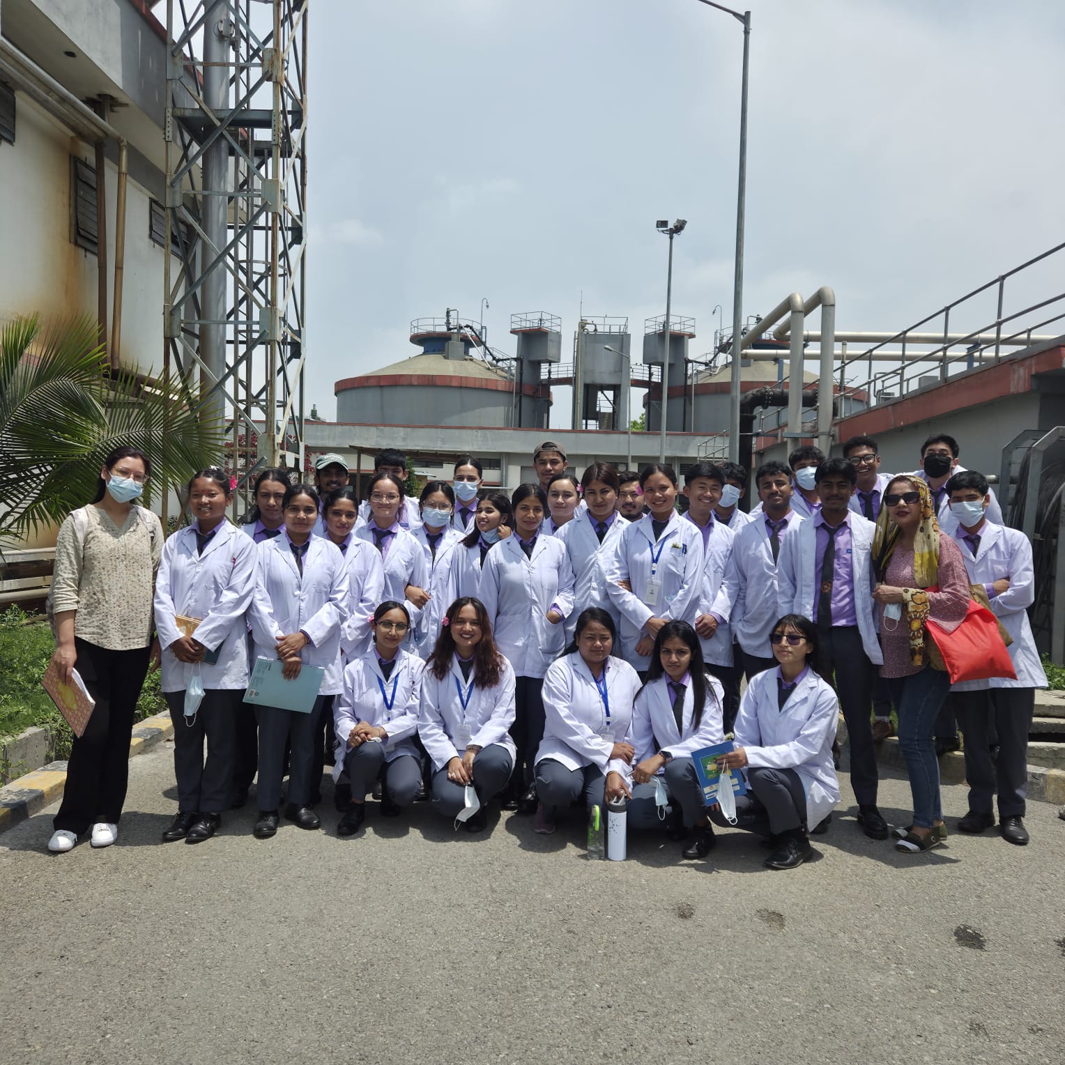 Kantipur College of Medical Science students